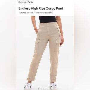 Athleta Endless High Rise Cargo Pants size 16 Tall 🍦🍦🍦